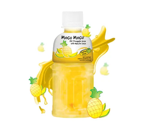 Mogu Mogu Pineapple Flavored Drink With Nata de Coco (320 ml)