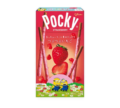 Pocky - Glico Strawberry Fruit Pretzels 2 x 27,5 gr (55 gr)