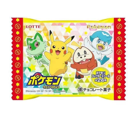 Lotte Pokemon Choco Wafer Sticker Collection (23 gr)