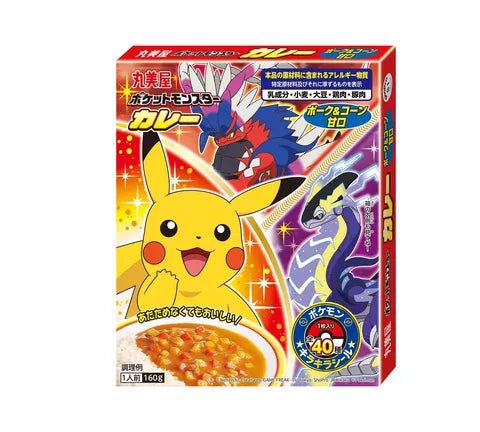 Marumiya Pokemon Curry Pork & Corn Mild (160 gr)