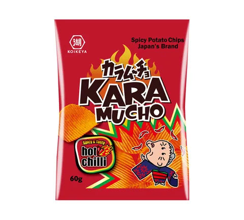 Koikeya Potato Chips - Karamucho Chilli (60 gr)