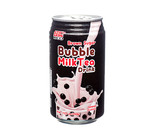 Rico Boba Bubble Milk Tea Drink Brauner Zucker (350 ml)