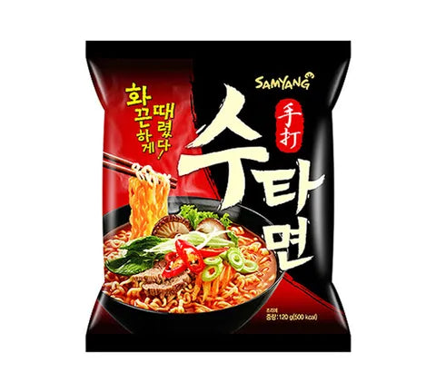 Samyang Chewy SuTah Ramen (Korean Version) - Multi Pack (5 x 120 gr)