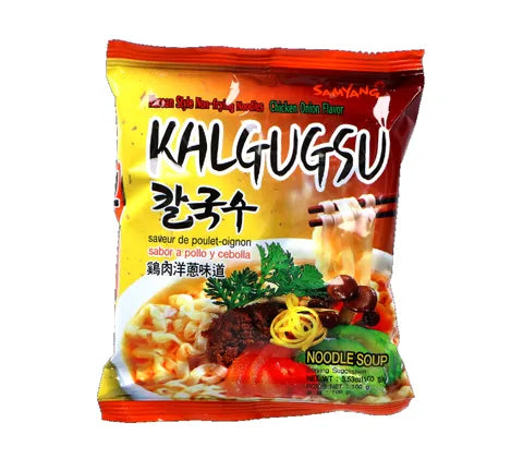 Samyang Kal Guksu (Kalgugsu) Flavour d'oignon de poulet (100 gr)