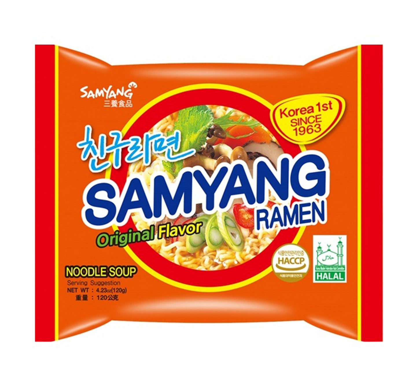 Samyang The Original Samyang Ramen Since 1963 (120 gr)