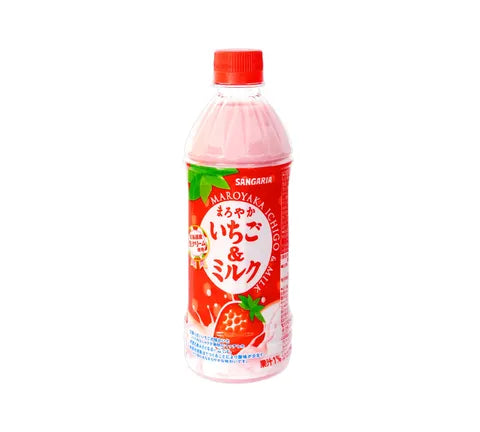 Sangaria Maruyaka Strawberry & Milk Drink (500 ml)