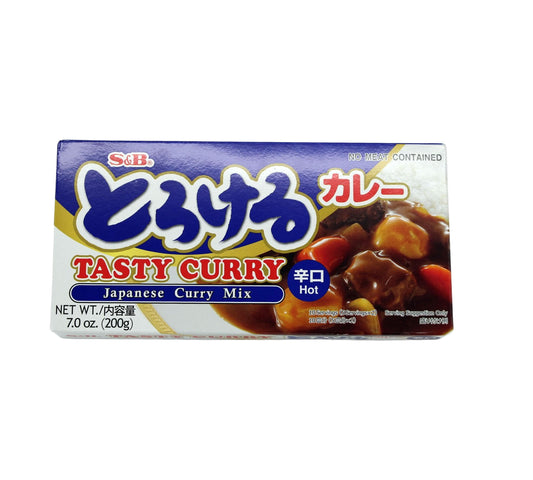 S&B Japanese Curry Mix (Hot) (200 gr)