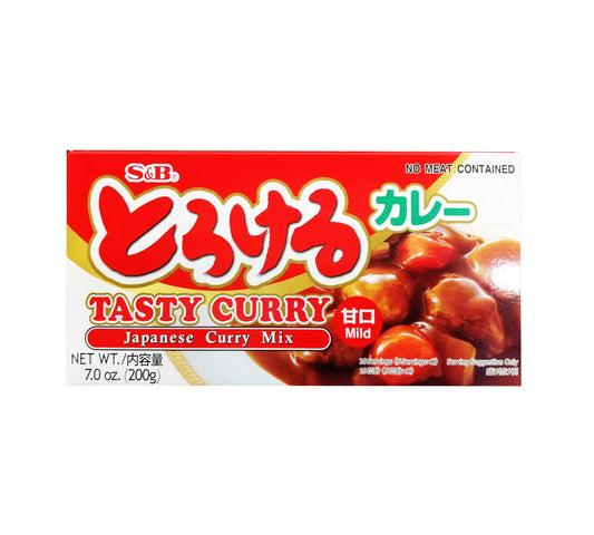 S&amp;B Japanische Currymischung (mild) (200 gr)