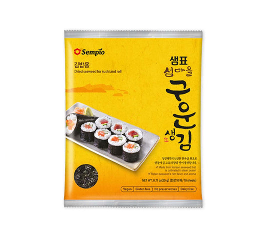 Sempio Dried Seaweed for Sushi and Roll (20 gr)