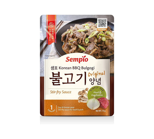 Sempio Korean BBQ Bulgogi Stir-fry Sauce (75 gr)