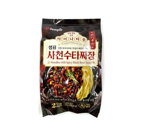 Sempio Noodle with Spicy Black Bean Sauce 2Pack (640 gr)