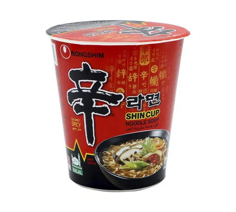 Nongshim Shin Ramyun Instant Noodle Cup (68 gr)