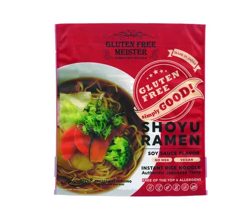 Kobayashi Shoyu Ramen - Soy Sauce Flavour  - Instant Noodles - Gluten Free (113 gr)