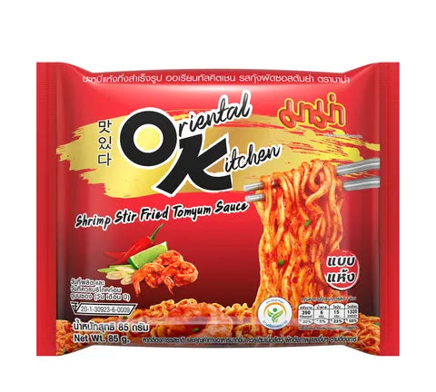 Mama Shrimp Stir Fried Tom Yum Sauce Instant Noodles (85 gr)