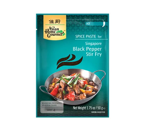 Asian Home Gourmet Singapore Black Pepper Stir Fry (50 gr)