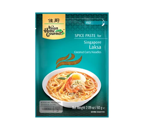 Asian Home Gourmet Singapore Laksa Coconut Curry Noodles (60 gr)