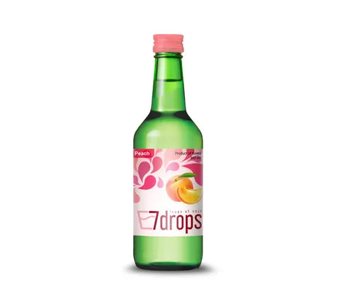 7 Drops Soju Peach (360 ml)