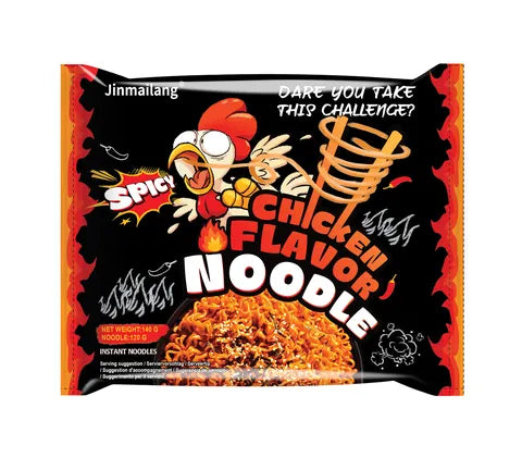 Jinmailang Spicy Chicken Flavour Instant Noodle (140 gr)