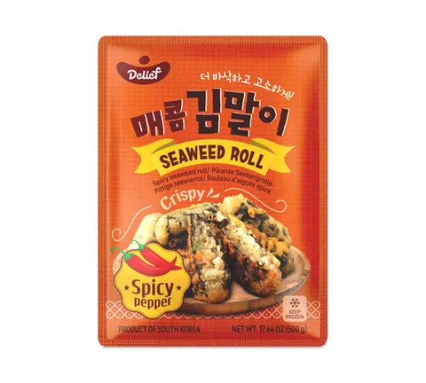 Delief Spicy Pepper Crispy Seaweed Roll - Gimmari (500 gr)