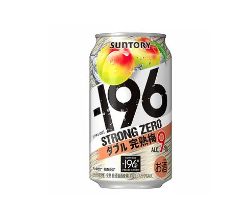 Suntory Strong Zero Sugar Free Sparkling Plum Double Kanjuku Ume Flavour - 196℃ (350 ml)