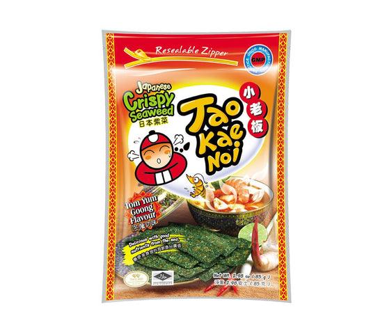 Tao Kae Noi Crispy Seaweed Saveur Tom Yum Goong (59 gr)