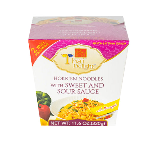 Thai Delight Hokkien Noodles with Sweet and Sour Sauce (330 gr)