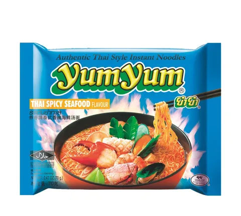 Yum Yum Thai Spicy Seafood Flavour Instant Noodles (70 gr)