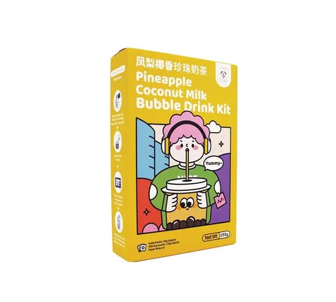 Tokimeki Bubble Tea Kit Ananas Kokosmilch (225 gr)