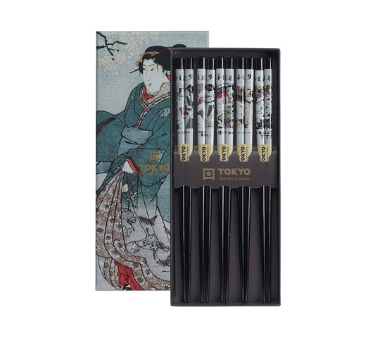 Tokyo Design Studio Erotic Chopsticks Giftset 5pcs (150 gr)