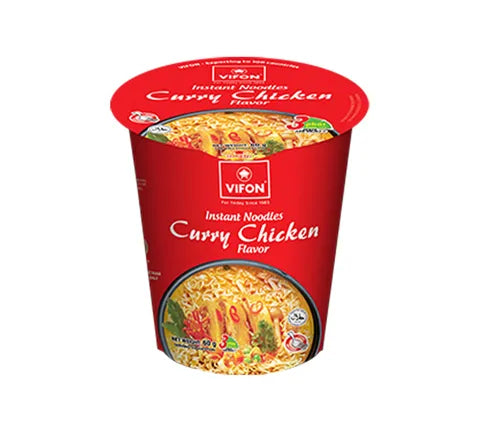 Vifon Curry Chicken Flag Cup (60 Gr)