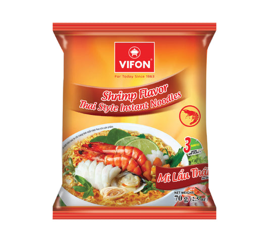 Vifon Thai Style Mi Lau Thai Shrimp Flavour (70 gr)