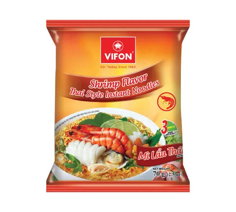 VIFON THAI 스타일 MI LAU THAI 새우 맛 (70 gr)