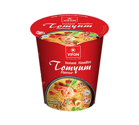 Vifon Tom Yum Flavour Cup Instant Noodles (60 gr)