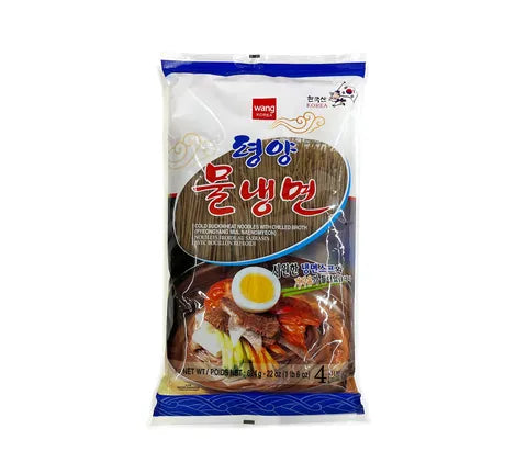 Nouilles de sarrasin froides wang avec bouillon réfrigéré (pyeongyang mul naengmyeon) (624 gr)