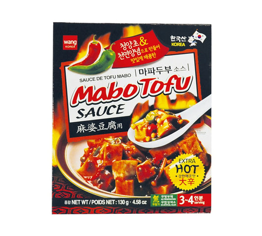 Wang Mabo Tofu Sauce Hot - BBD/THT: 28-10-2023 (130 gr)