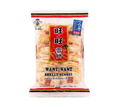 Want Want Shelly Senbei Rice Cracker (150 GR)