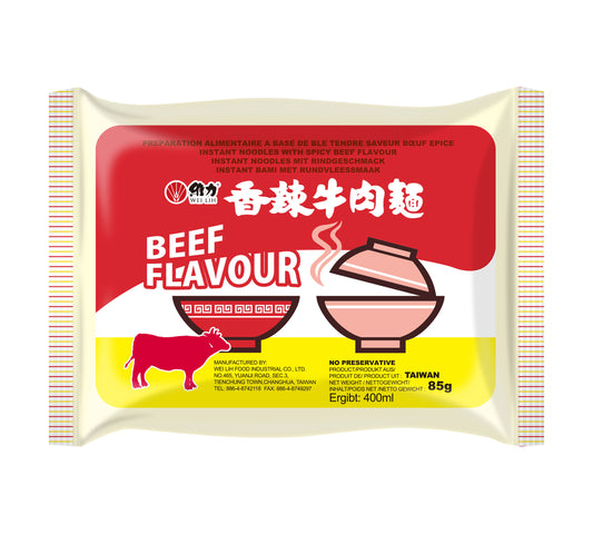 Wei Lih Spicy Beef Geschmack (85 gr)