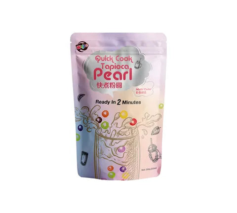 Weadee Tapioca Pearls Quick Cook Multi Color (250 Gr)