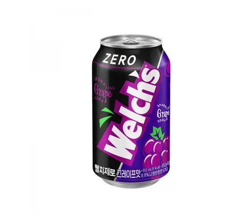 Nongshim Welchs Sparkling Grape Soda Zero Sugar (355 ml)