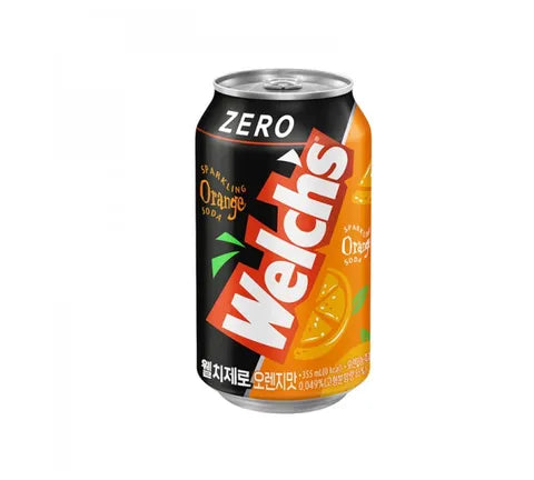 Nongshim Welchs Sparkling Orange Soda Zero Sugar (355 ml)