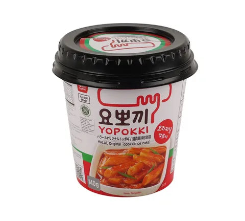 Young Poong Yopokki Sweet & Spicy HALAL Topokki (Rice Cake) (140 gr)