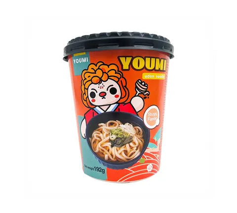 Youmi Udon Noodle Shoyu Flavor (192 gr)