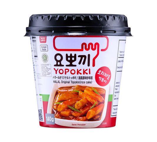 Young Poong Yopokki Hot & Spicy HALAL Topokki (Rice Cake) (145 gr)