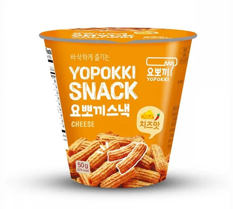 Jonge poong yopokki snack - kaassmaak (50 gr)