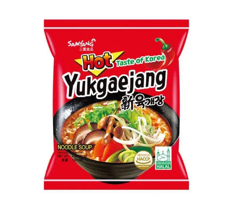 Samyang Yukgaejang Noodles - Instant Noodles (120 gr)