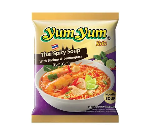 새우와 레몬 그라스 (Tom Yum) (100 gr)를 곁들인 Yum Yum Thai Spicy Soup