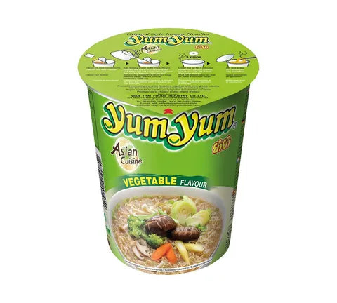 Yum Yum Vegetable Flag Cup - Multi Pack (12 x 70 gr)
